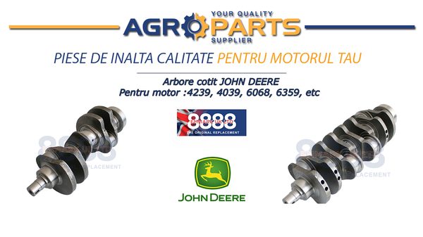 Arbore cotit John Deere